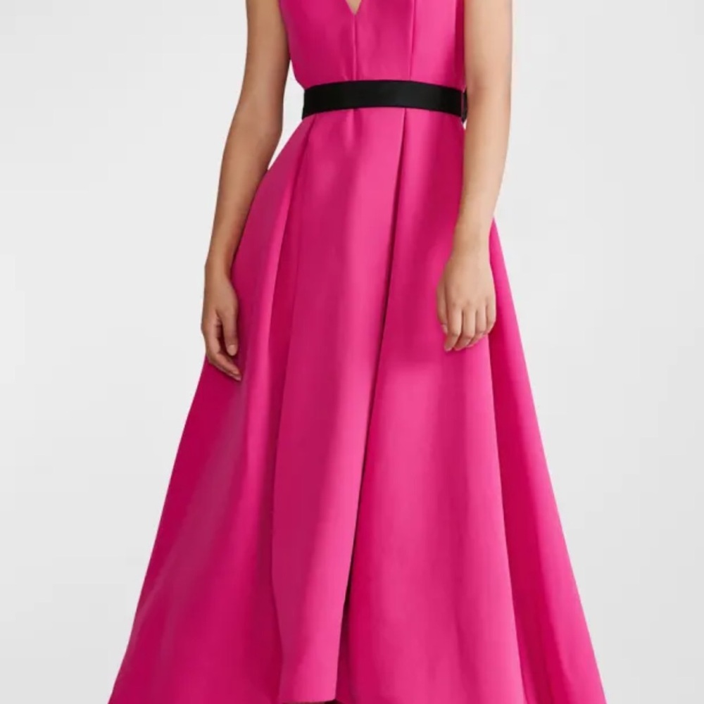 Elegant Pink Evening Gown
